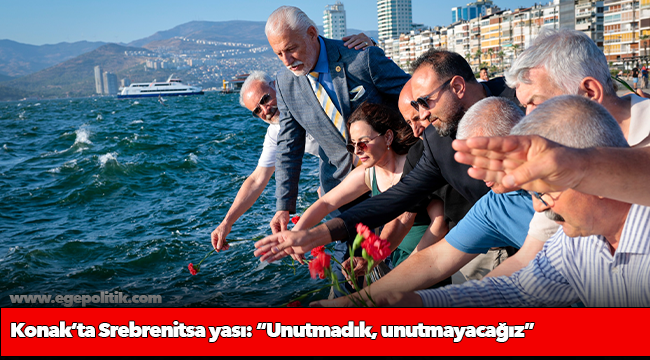 Konak’ta Srebrenitsa yası: “Unutmadık, unutmayacağız”