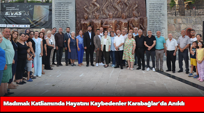 Madımak Katliamında Hayatını Kaybedenler Karabağlar’da Anıldı