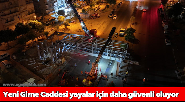 Yeni Girne Caddesi yayalar için daha güvenli oluyor