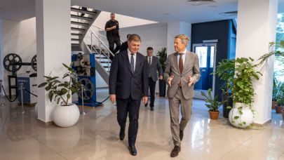 Hollanda Büyükelçisi Wijnands Başkan Tugay’ı Ziyaret Etti