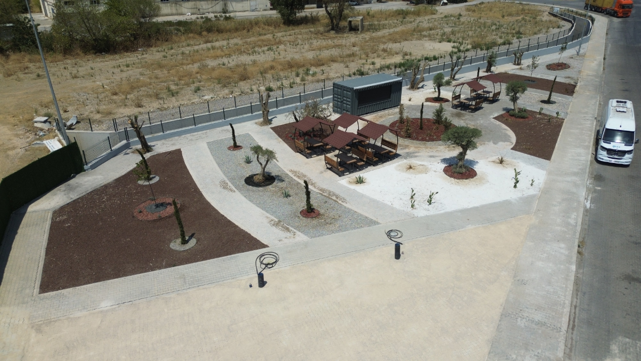 KOSBİ’den su kıtlığına karşı kuru peyzaj park