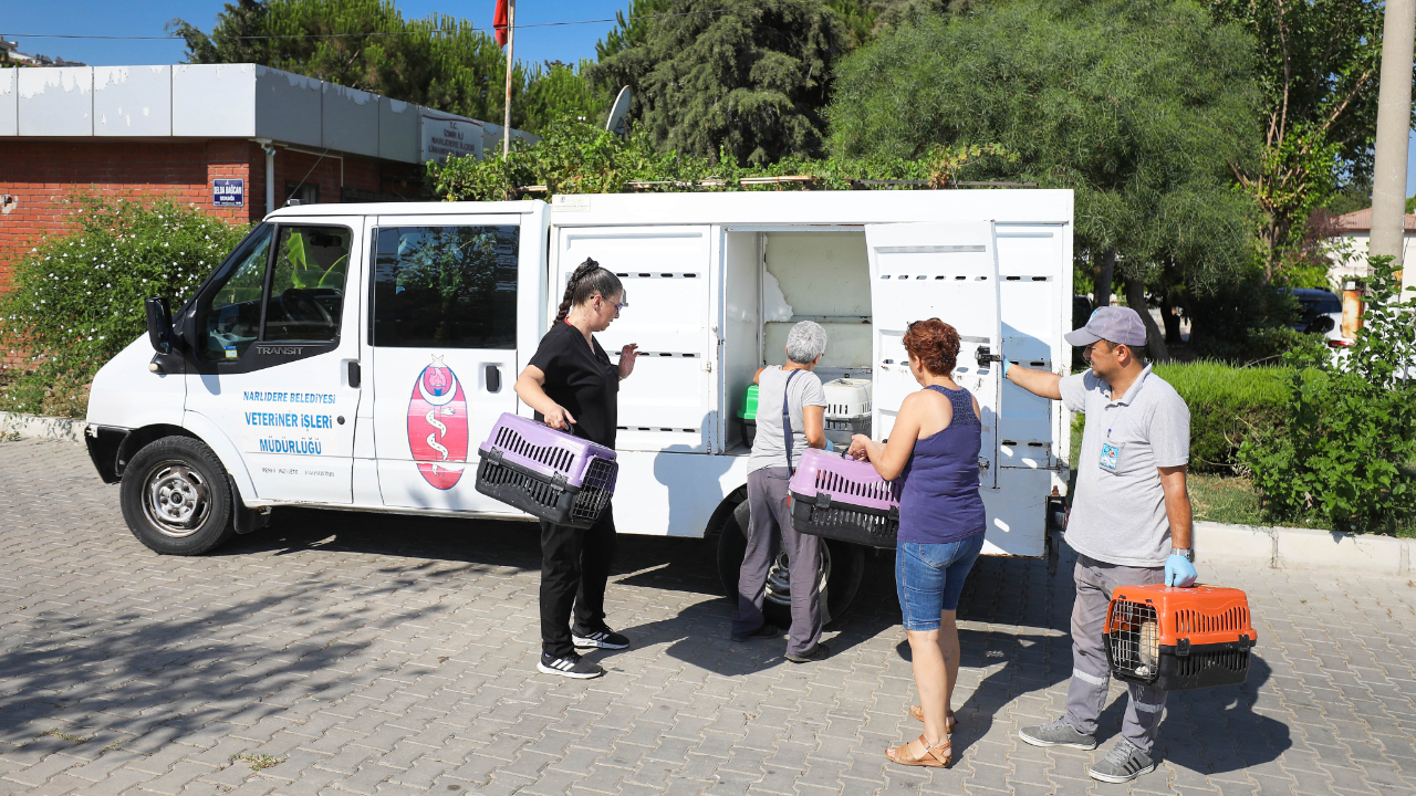 Narlıdere Belediyesi’nden minik dostlar için seferberlik