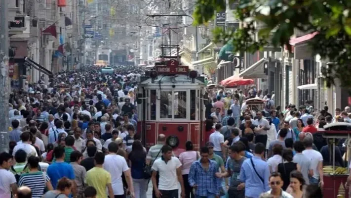 Türkiye'nin nüfusu bu yıl 160 bin arttı