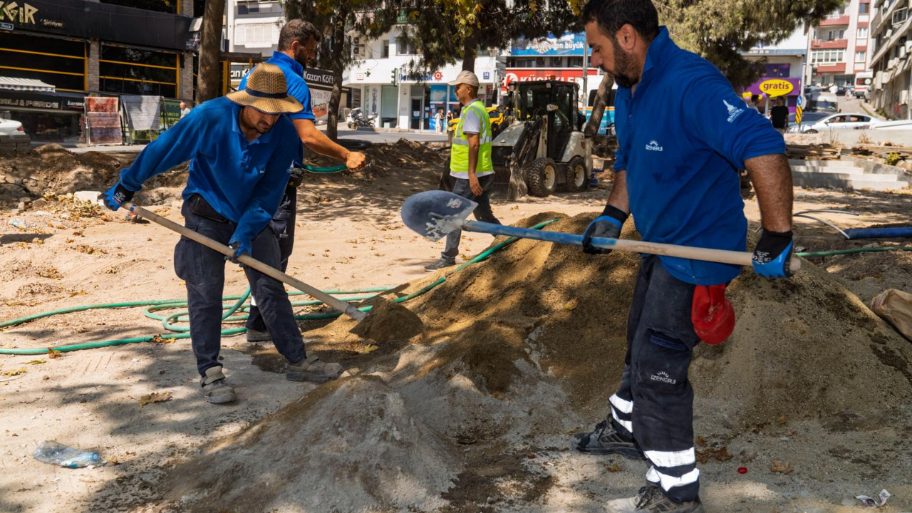 Şirinyer Beyazıt Aykut Parkı yenileniyor