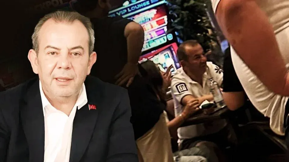 Tanju Özcan'dan casino fotoğrafına açıklama: Oyun oynamışımdır ama bu kez değil; dev ekranda Beşiktaş maçını izledim