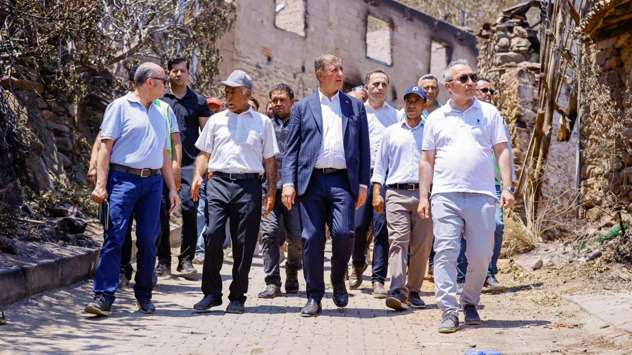 Yangın mağdurları yıl sonuna kadar suya ücret ödemeyecek