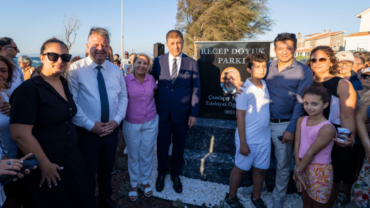 Yenilenen Recep Doyuk Parkı açıldı