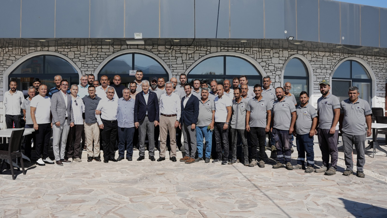 Başkan Türkmen&#039;den personele moral ve teşekkür