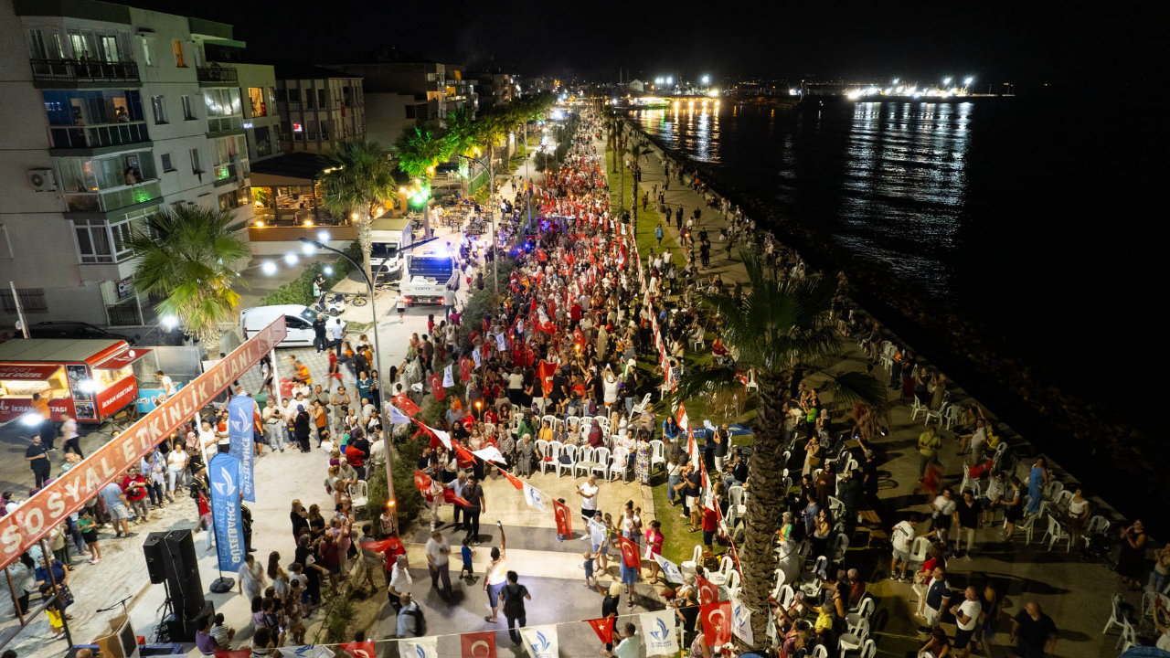 Zafer’in 103. Yılı Güzelbahçe’de Coşkuyla Kutlandı