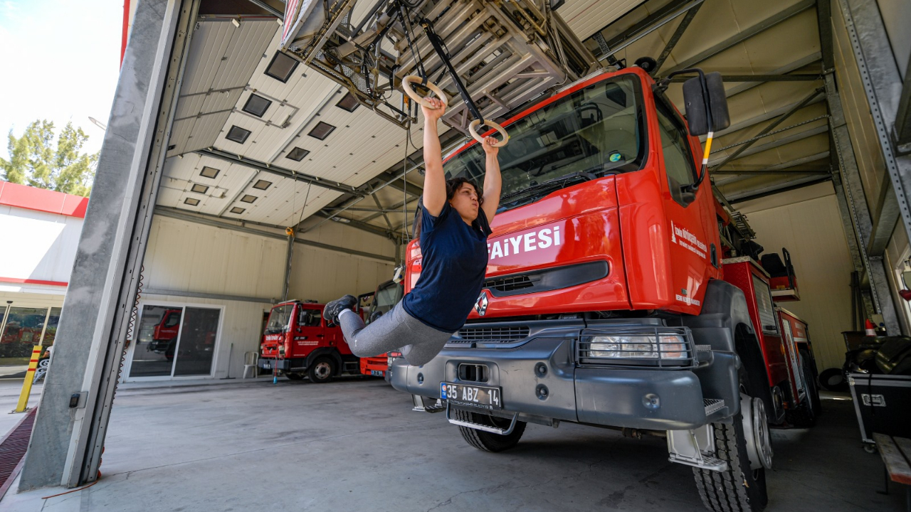 İtfaiye personeli Bahar şimdi Avrupa&#039;da yarışacak