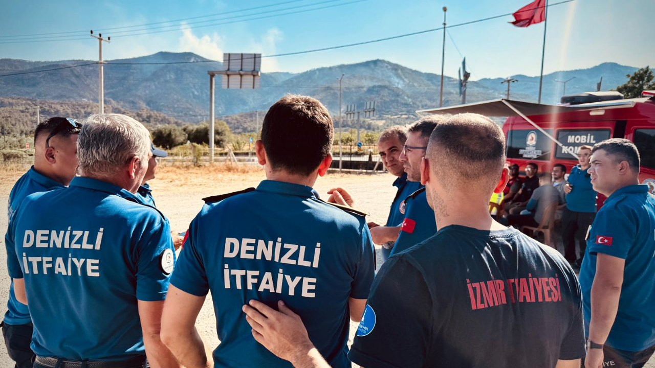 Denizli’de görev tamam, İzmir İtfaiyesi eve dönüyor
