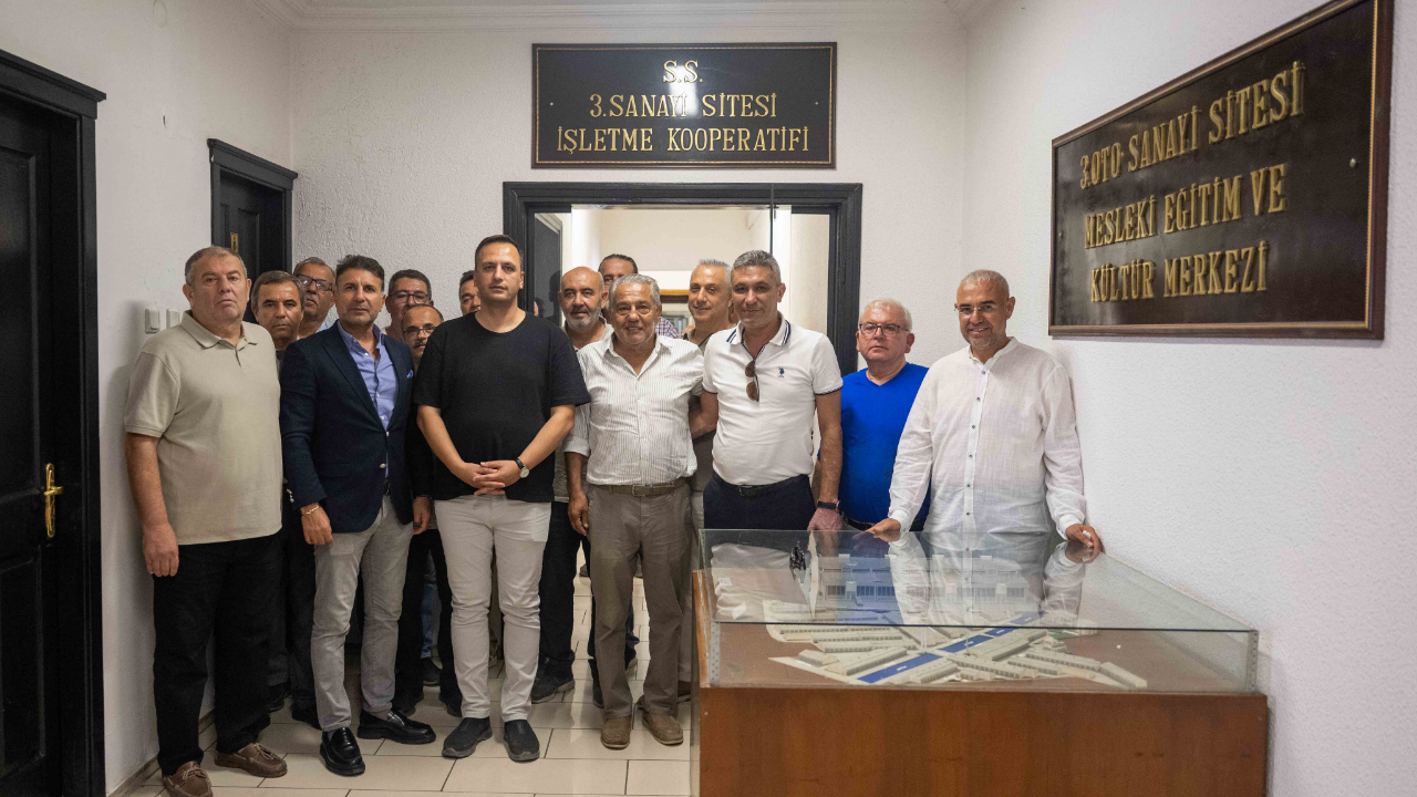 Başkan Eşki sanayi esnafı ile buluştu