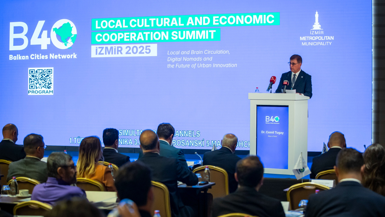 İzmir B40 Balkan Şehirler Ağı Zirvesi’ne ev sahipliği yapıyor
