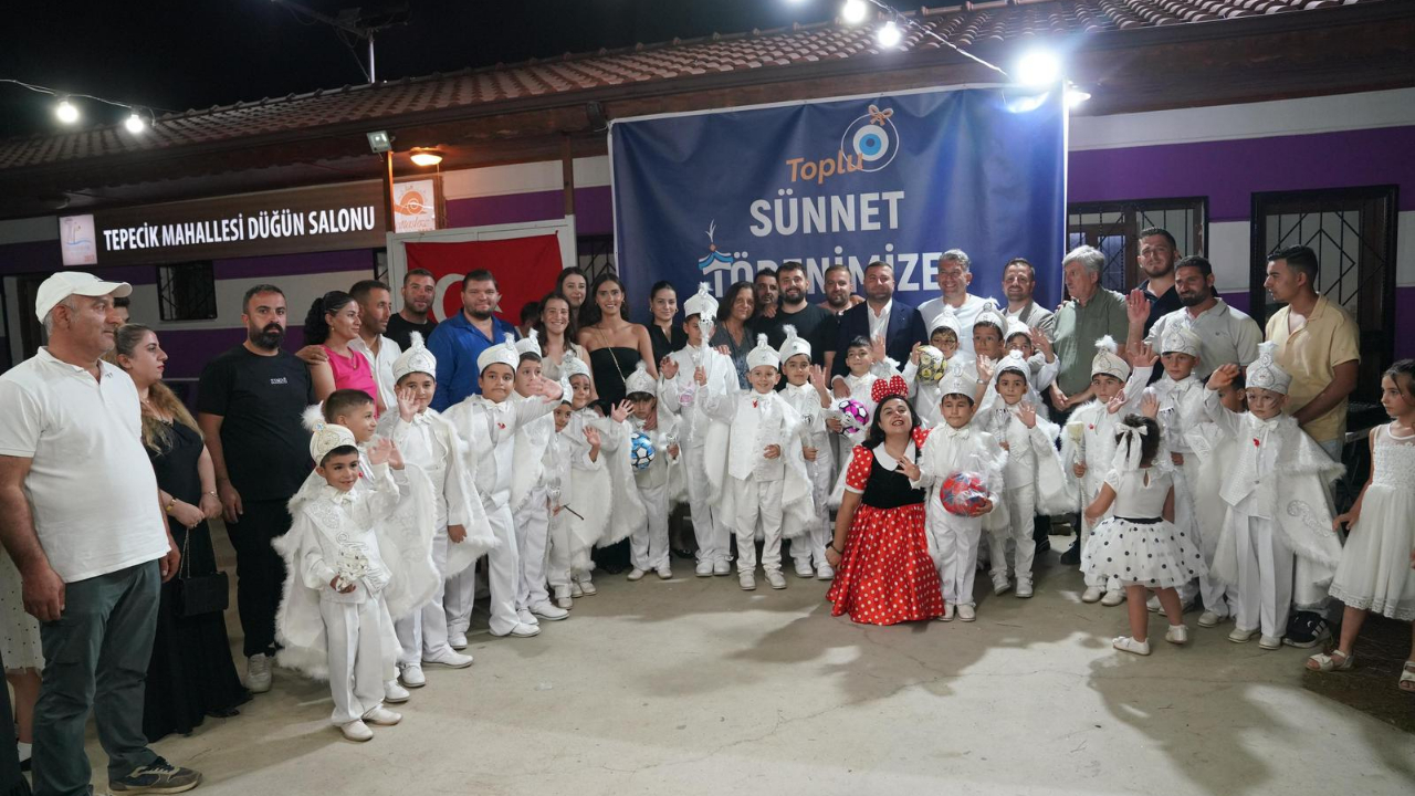 Seferihisar&#039;da toplu sünnet şöleni