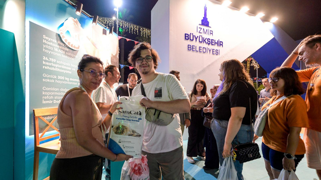 Bu stant can dostları sevindiriyor