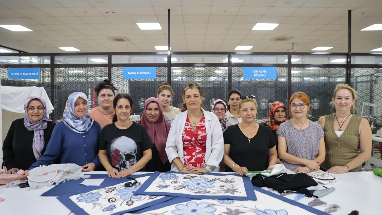 Konak’ın kadınları üreterek güçleniyor