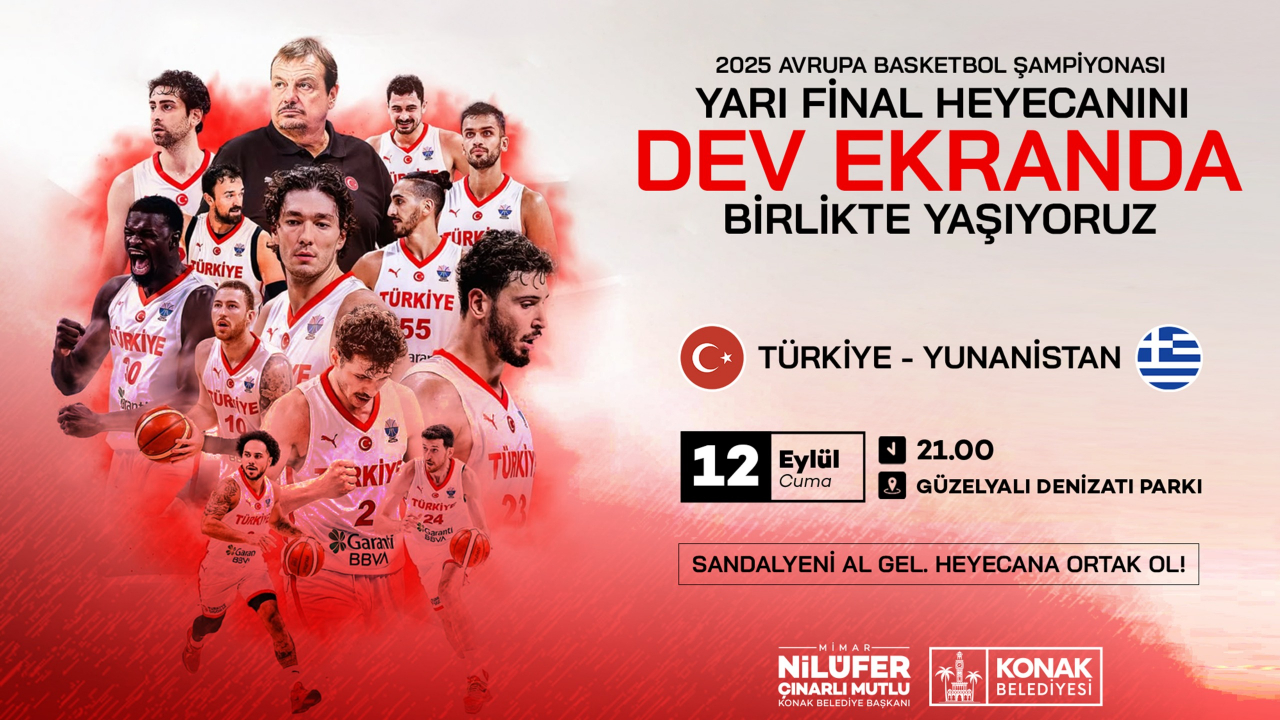 Konak, 12 Dev Adam’la final yolunda tek yürek!