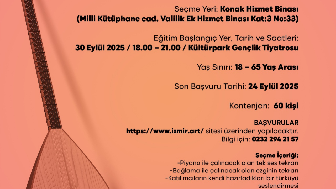 Büyükşehir’de yeni sanat eğitimi dönemi başlıyor