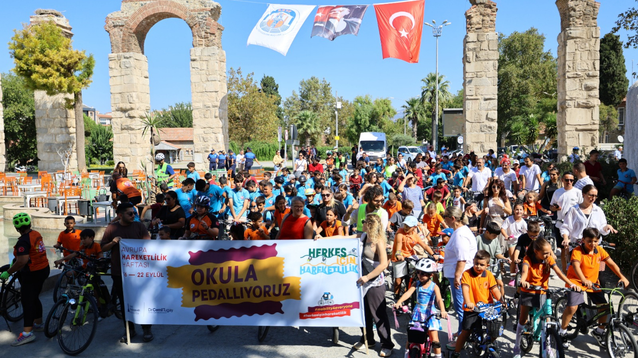 Efes Selçuk’ta Avrupa Hareketlilik Haftası Renkli Görüntülere Sahne Oldu