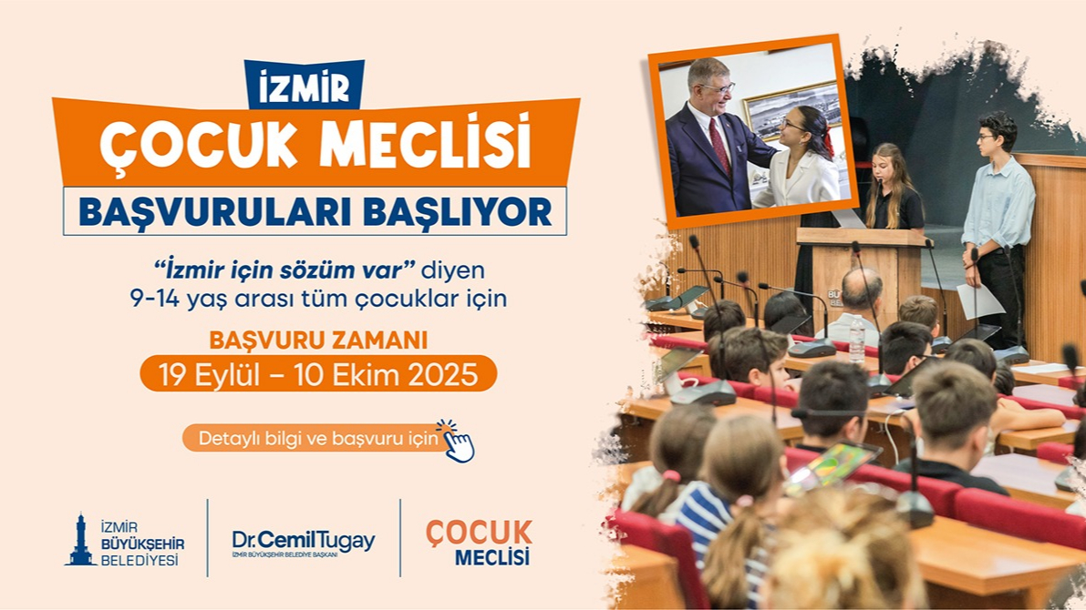 İzmir Çocuk Meclisi başvuruları başlıyor