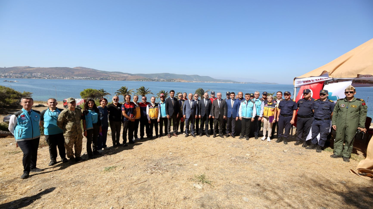 İzmir’de 2025 TAMP Saha Tatbikatı Gerçekleştirildi