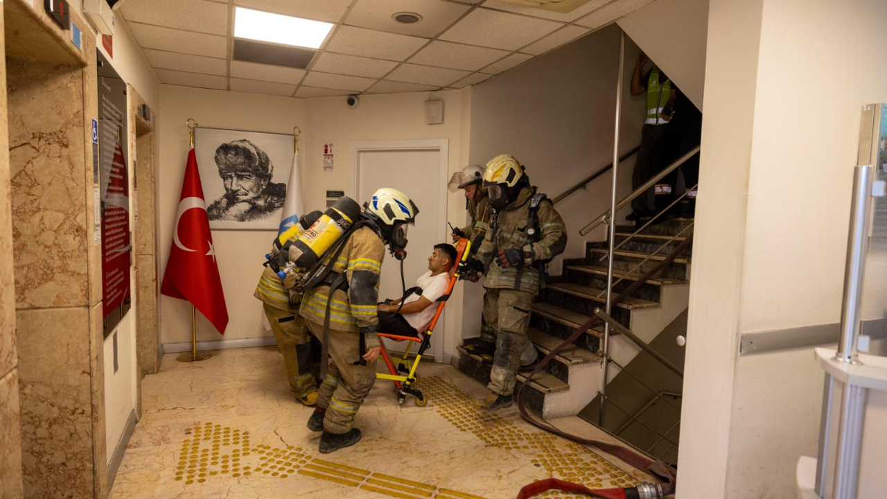 İZSU’da gerçeği aratmayan tatbikat