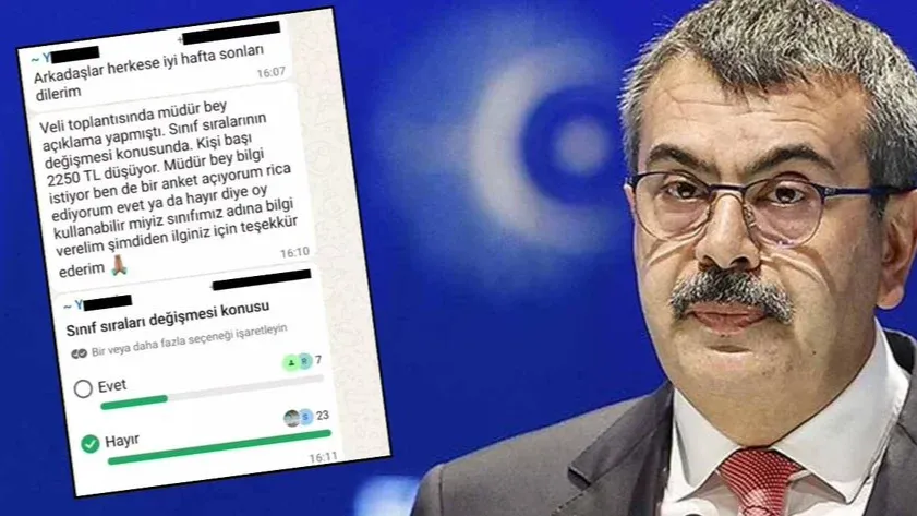 Devlet okulunun WhatsApp grubunda istediler: Kişi başı 2500 lira