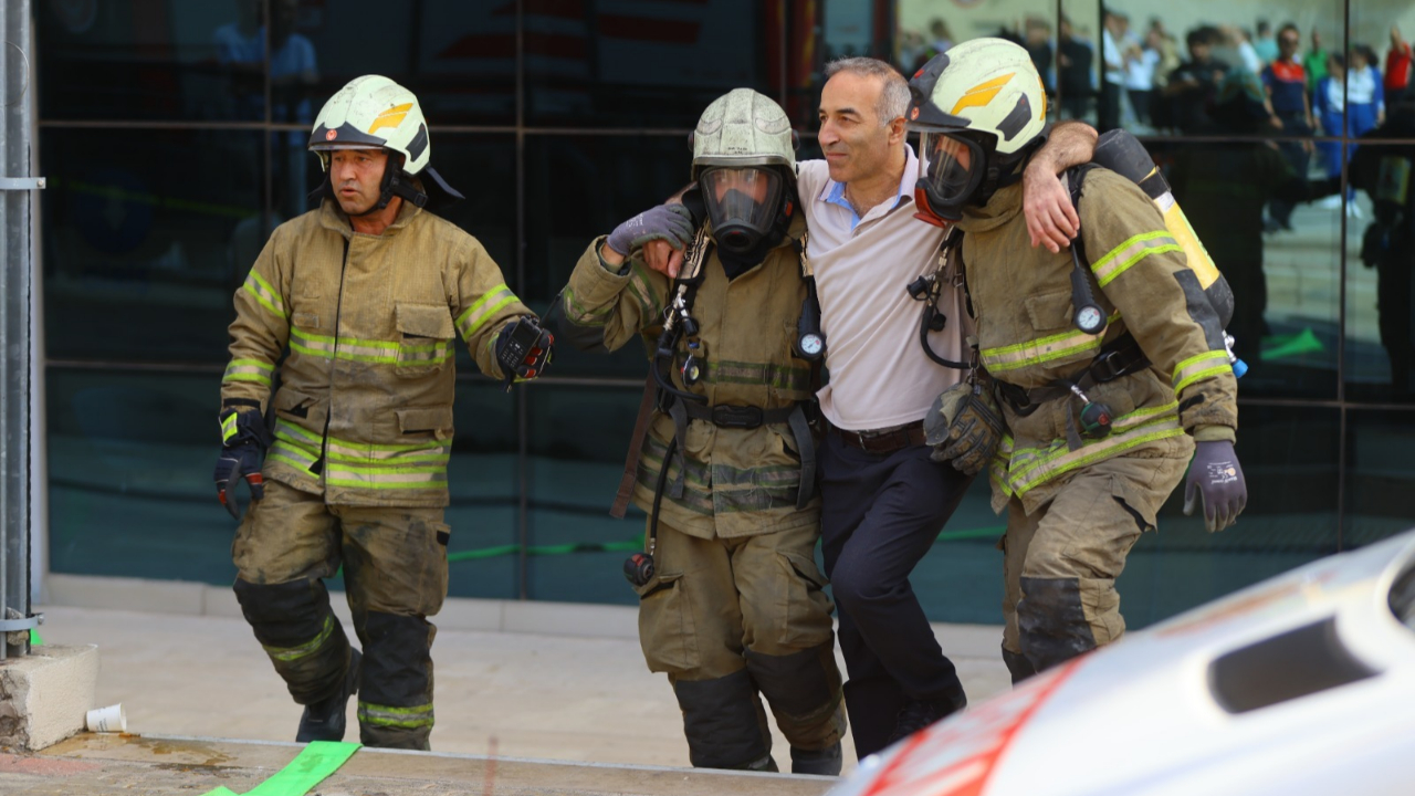 Karabağlar’da Gerçeği Aratmayan Tatbikat