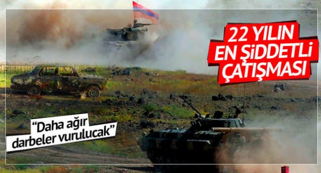 22 yılın en şiddetli çatışması