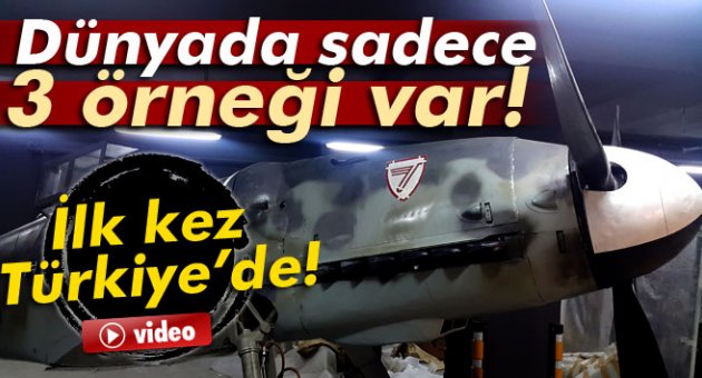 2. Dünya Savaşı'nın efsane uçağı Türkiye'de
