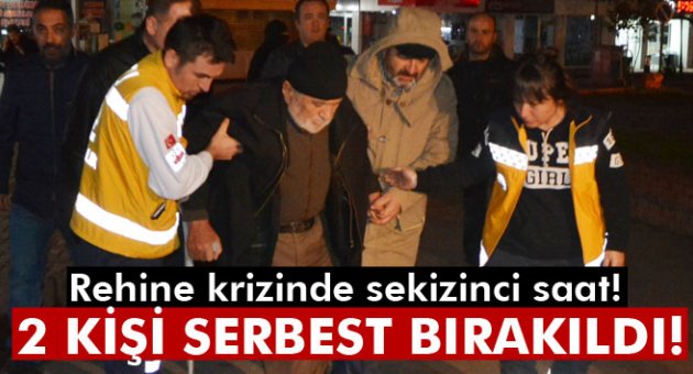 2 rehine serbest bırakıldı