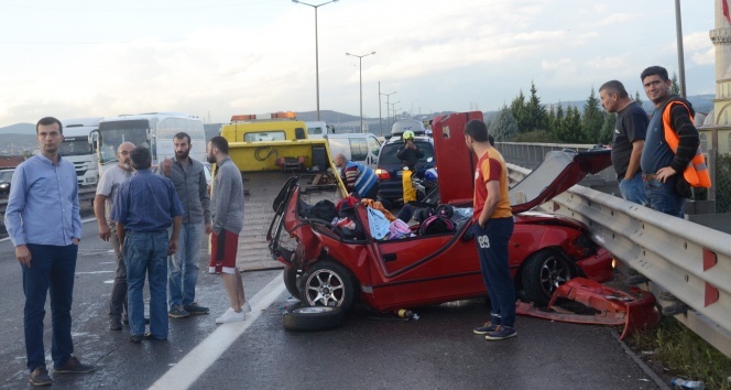 2 Yaşındaki Bebek, Hurdaya Dönen Aracın İçinden Sağ Çıktı