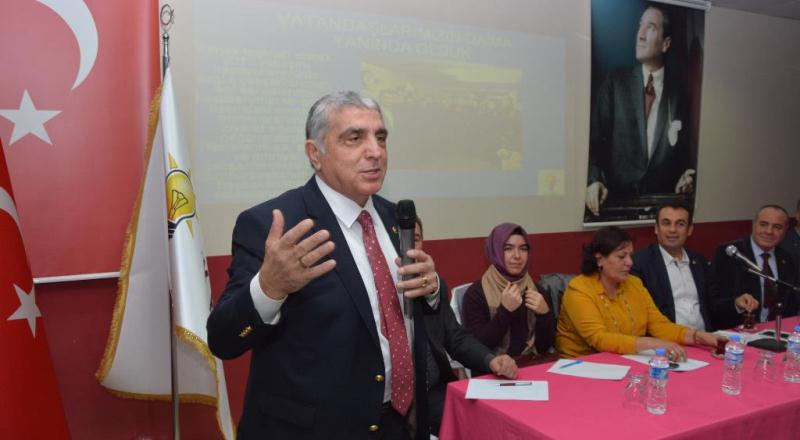 ''Ülkemizin gelişim ve değişimi için durmak yok''