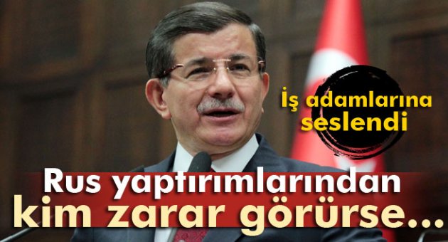 'Rus yaptırımlarından kim zarar görürse telafi edeceğiz'