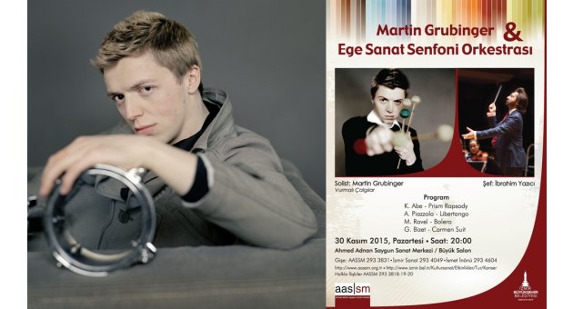 &#039;Vurmalı çalgılar&#039; sihirbazı İzmir’e geliyor