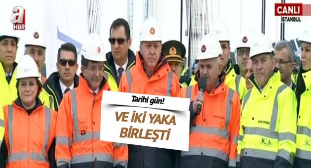 3. Köprü'de tarihi gün