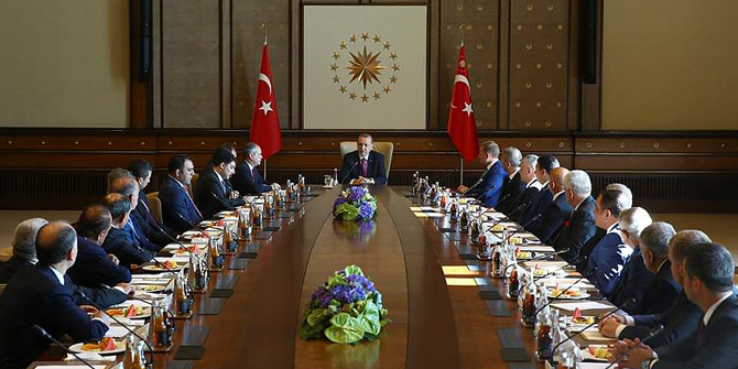 4 Büyükler İlk Defa Bir Arada Saray'da