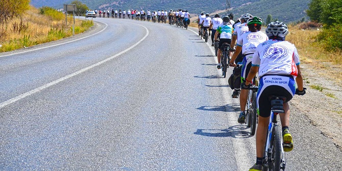 4. Geleneksel Beyşehir Bisiklet Festivali gerçekleşti