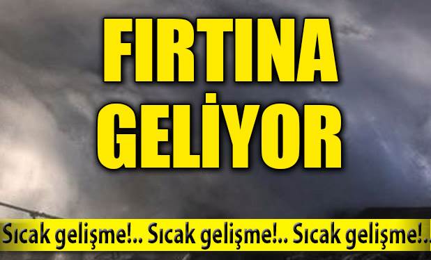 4 il için Meteorolojik uyarı