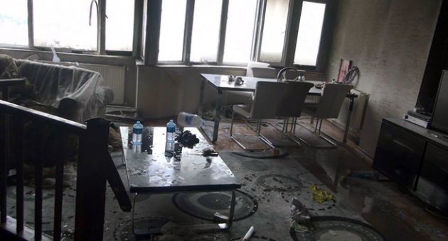 5 yaşındaki çocuk yanarak can verdi