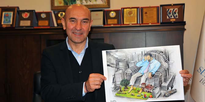 600’ün üzerinde karikatür yarıştı