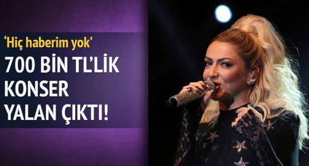 700 bin TL'lik konser yalan çıktı