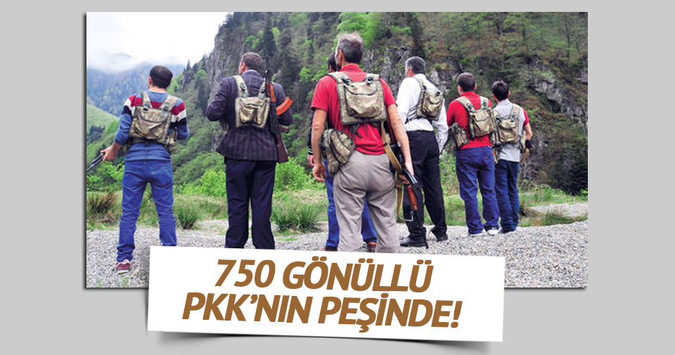 750 Kişi 'Gönüllü Köy Korucusu' Oldu.