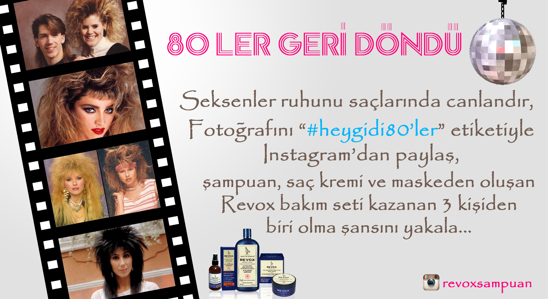 80’LER RUHU SAÇLARA YANSIYOR