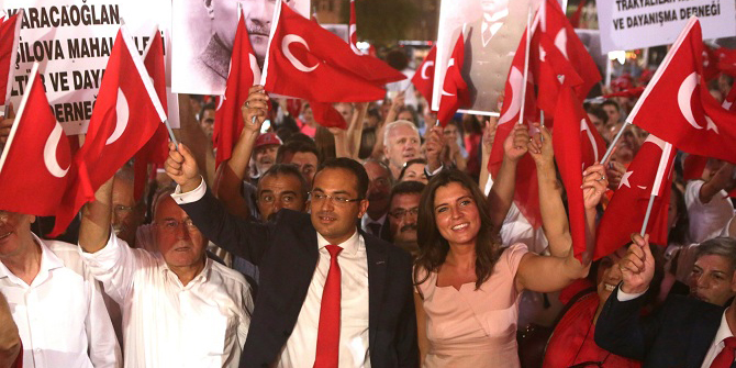 9 Eylül, Bornova&#039;da coşkuyla kutlandı