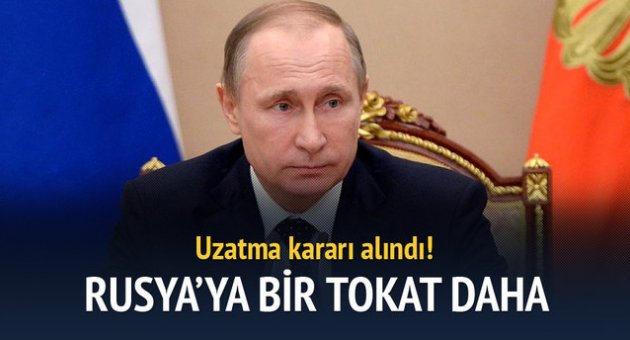 AB'den Rusya'ya bir tokat daha