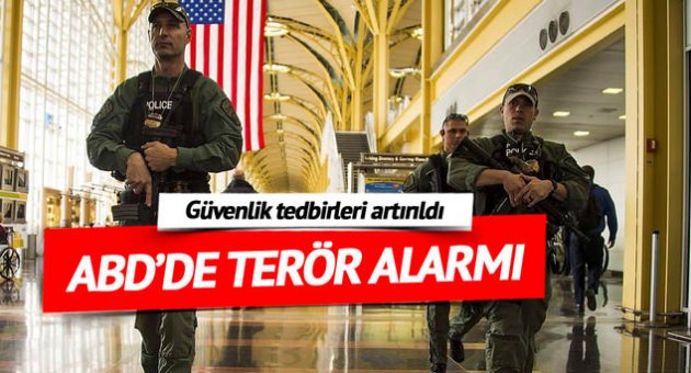 ABD'de terör alarmı