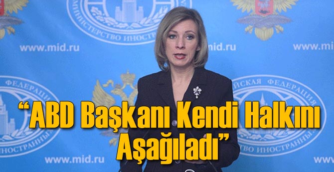 ABD Başkanı Kendi Halkını Aşağıladı