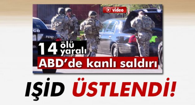 ABD’de 14 kişinin ölümüyle sonuçlanan saldırıyı IŞİD üstlendi