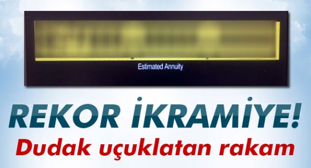 ABD’de rekor ikramiye